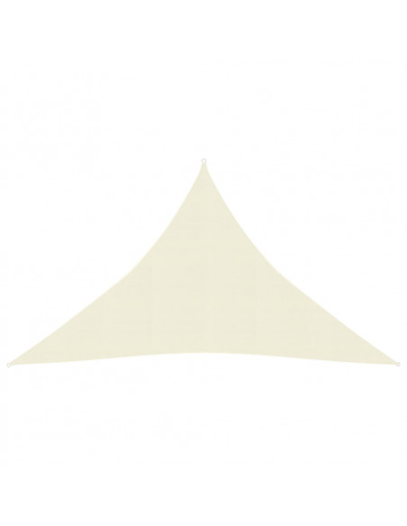 Vela Parasole 160 g/m² Crema 3,5x3,5x4,9 m in HDPE