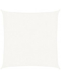 Vela Parasole 160 g/m² Bianca 3x3 m in HDPE 2