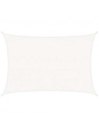 Vela Parasole 160 g/m² Bianca 3,5x4,5 m in HDPE