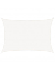 Vela Parasole 160 g/m² Bianca 5x7 m in HDPE 2