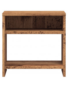 Comodini Legno Antico 2 pz 40x30x40 cm in Legno Multistrato