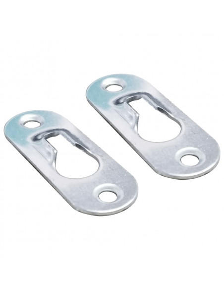 Comodini Pensili Rovere Fumo 2pz 40x30x15 cm Legno Multistrato