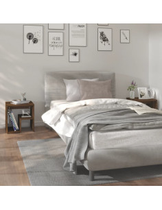 Comodini Rovere Marrone 2 pz 40x30x40 cm in Legno Multistrato