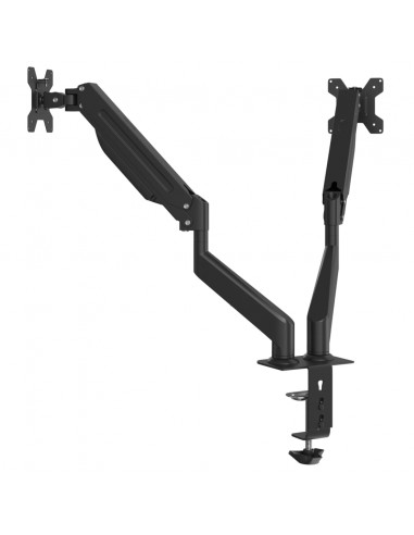 Braccio TV Doppio per Schermo VESA da Max 27" 75/100 mm 20 kg
