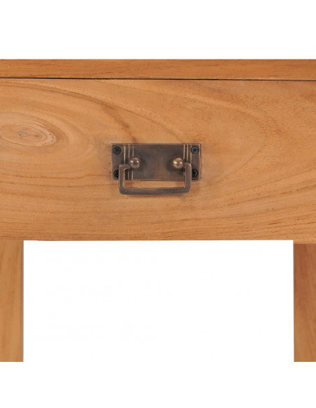 Comodino 35x35x50 cm in Legno Massello di Teak