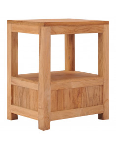 Comodino 40x30x50 cm in Legno Massello di Teak