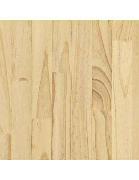 Comodino 40x31x40 cm in Legno Massello di Pino