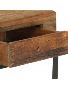 Comodino 40x35x40 cm in Legno Massello di Recupero