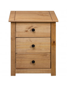 Comodino 46x40x57 cm in Legno di Pino Panama Range
