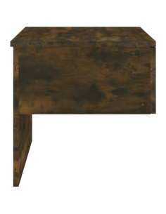 Comodino a Muro Rovere Fumo