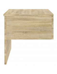 Comodino a Muro Rovere Sonoma