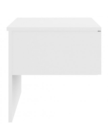 Comodino a Parete Bianco