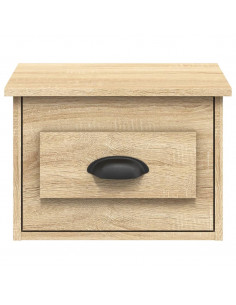 Comodino a Parete Rovere Sonoma 41,5x36x28 cm