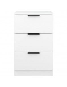 Comodino Bianco 40x36x65 cm