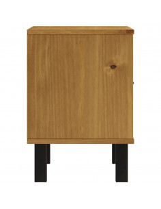 Comodino FLAM 40x35x50 cm in Legno Massello di Pino