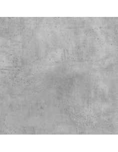 Comodino Grigio Cemento 40x40x66 cm in Legno Multistrato
