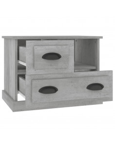 Comodino Grigio Cemento 60x39x45 cm