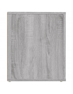 Comodino Grigio Sonoma 50x39x47 cm