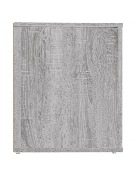 Comodino Grigio Sonoma 50x39x47 cm