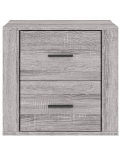 Comodino Grigio Sonoma 50x39x47 cm