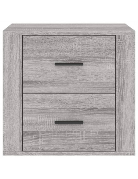 Comodino Grigio Sonoma 50x39x47 cm
