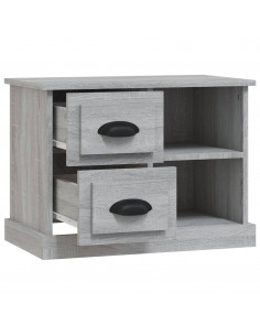 Comodino Grigio Sonoma 60x35,5x45 cm