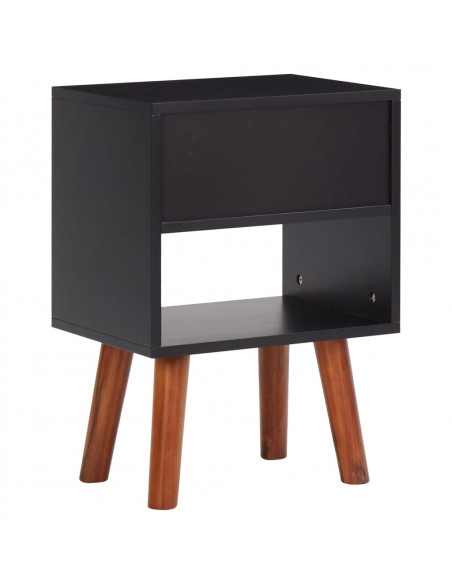 Comodino in Massello Acacia 40x30x57 cm