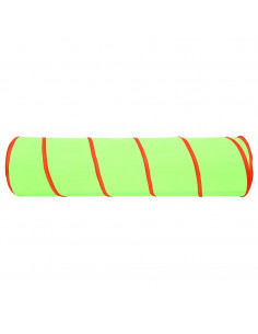 Tunnel da Gioco per Bambini 250 Palline Verde 175 cm Poliestere 2