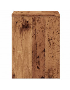 Comodino Legno Vecchio 40x30x40 cm in Truciolato
