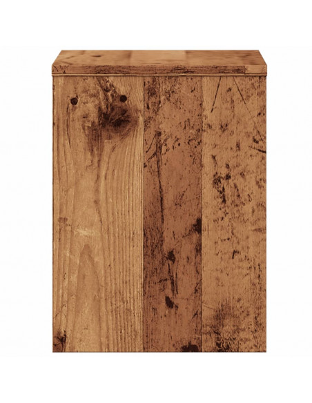 Comodino Legno Vecchio 40x30x40 cm in Truciolato