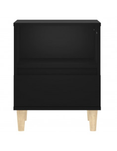 Comodino Nero 40x35x50 cm