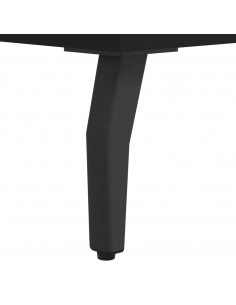 Comodino Nero 40x40x50 cm in Legno Multistrato