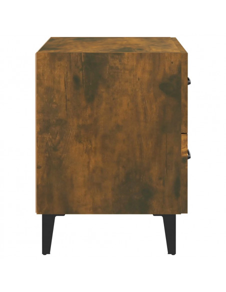 Comodino Rovere Fumo 40x35x47,5 cm