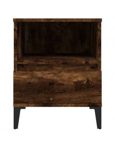 Comodino Rovere Fumo 40x35x50 cm