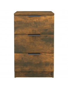Comodino Rovere Fumo 40x36x65 cm