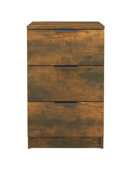 Comodino Rovere Fumo 40x36x65 cm