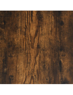 Comodino Rovere Fumo 40x40x66 cm in Legno Multistrato