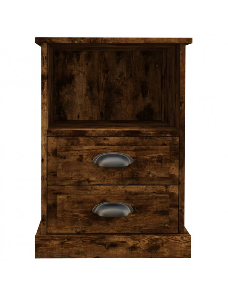 Comodino Rovere Fumo 43x36x60 cm