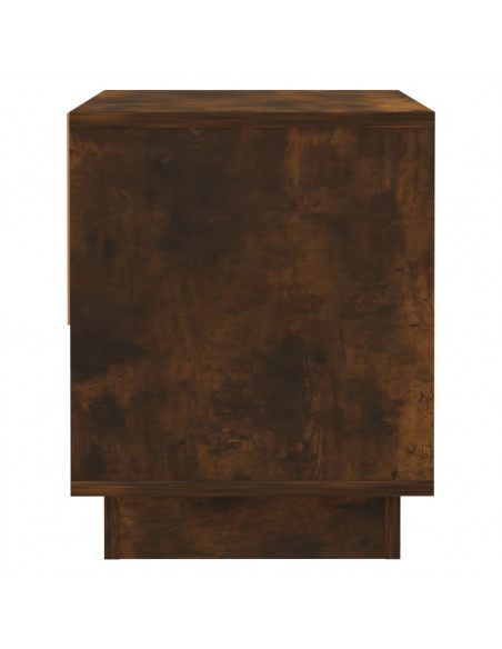 Comodino Rovere Fumo 45x34x44 cm in Truciolato