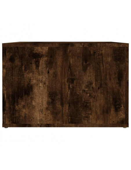 Comodino Rovere Fumo 57x55x36 cm in Legno Multistrato