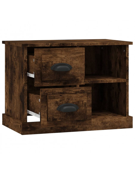 Comodino Rovere Fumo 60x35,5x45 cm