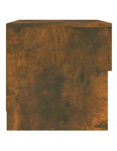 Comodino Rovere Fumo in Legno Multistrato