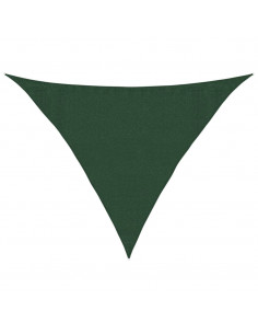Vela Parasole 160 g/m² Verde Scuro 3,5x3,5x4,9 m in HDPE 2