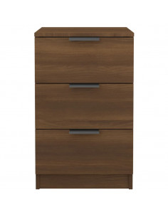 Comodino Rovere Marrone 40x36x65 cm