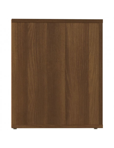 Comodino Rovere Marrone 50x39x47 cm