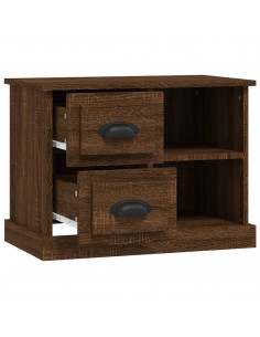 Comodino Rovere Marrone 60x35,5x45 cm