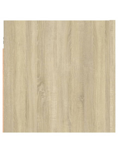 Comodino Rovere Sonoma 30,5x30x30 cm in Truciolato