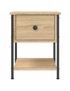 Comodino Rovere Sonoma 34x35,5x45 cm in Legno Multistrato