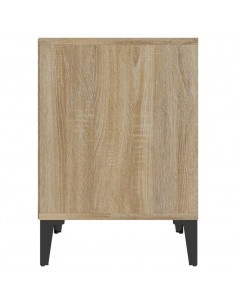 Comodino Rovere Sonoma 40x35x50 cm