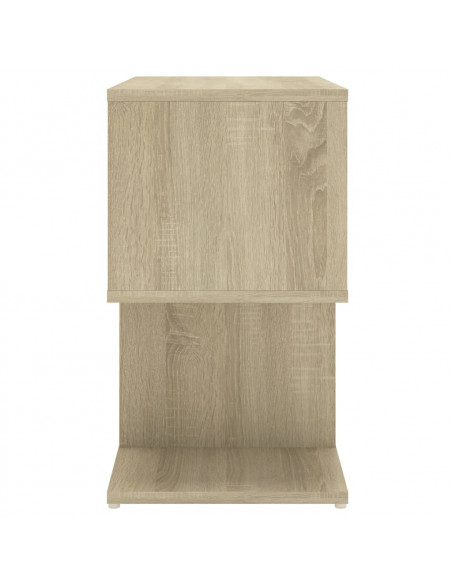 Comodino Rovere Sonoma 50x30x51,5 cm in Legno Multistrato